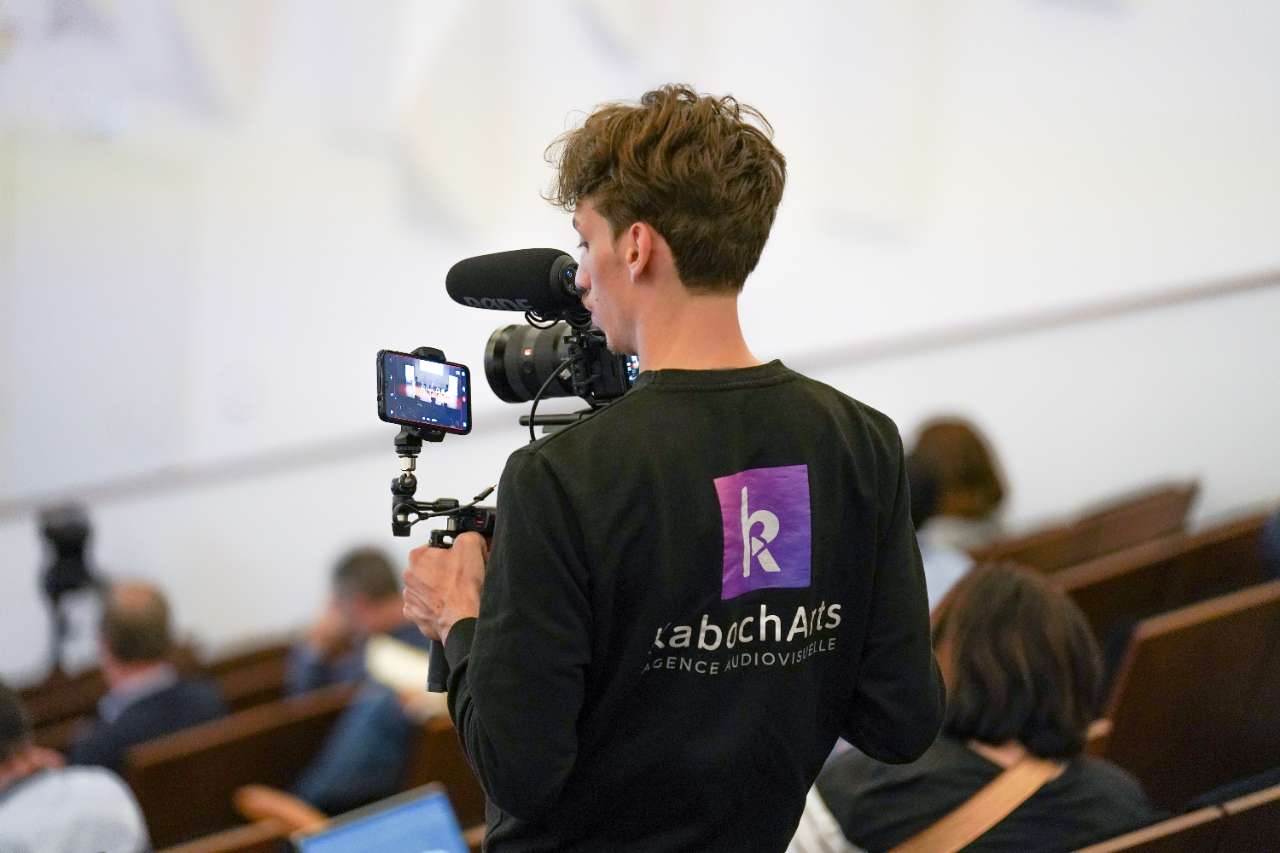 événement filmé par des pro