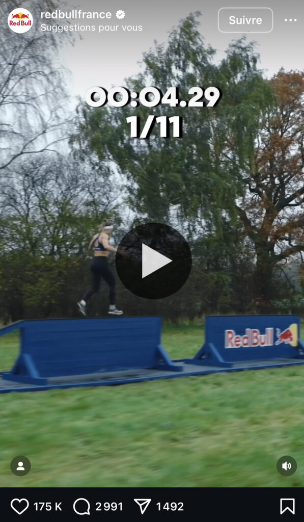 vidéo Instagram carré ou vertical