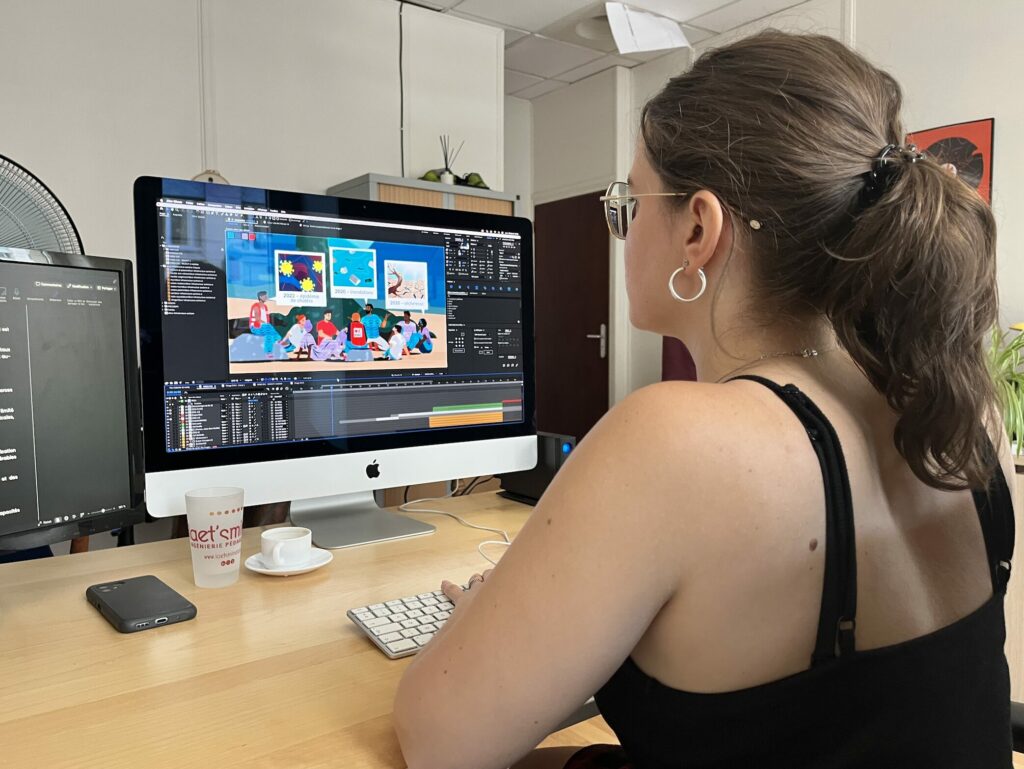 vidéos en motion design